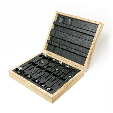 Fisch FSA-375005 Black Shark 16 Pc Combo Set, Incl. 15-35mm & 1/4-2 Inch Dia