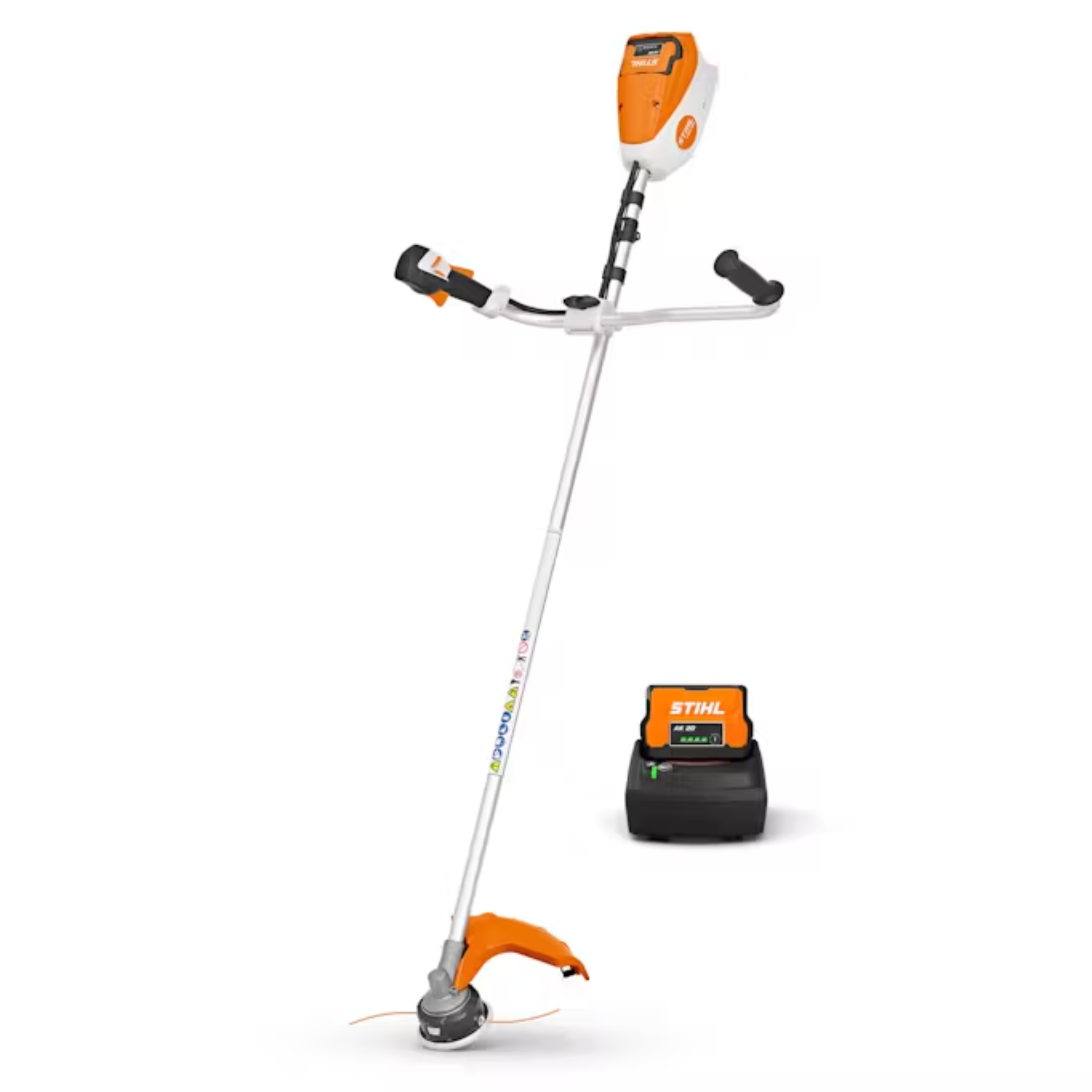 STIHL FSA 80 Battery Trimmer w/AL 101, AK 20 and Bike Handle