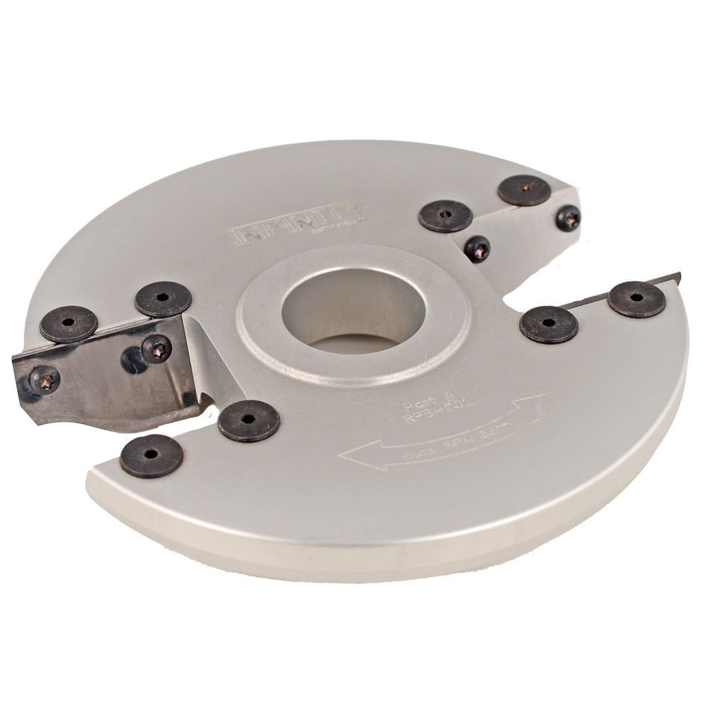 Infinity Tools Insert-Pro Raised Panel Shaper Cutters, 1-1/4" Bore