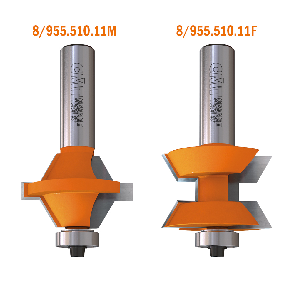 CMT EDGE BANDING ROUTER BIT SET