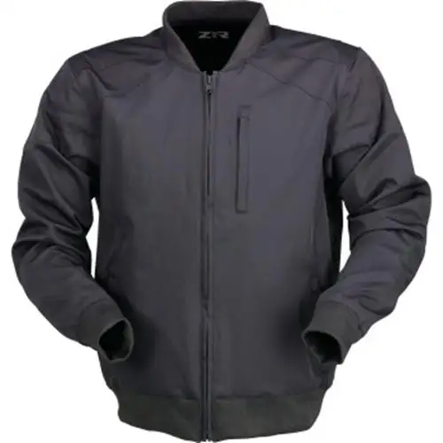 Z1R Shaman Bomber Jacket – Black – 2XL RIDING ELBOW/SHOULDER PADS Motorcycle CBR