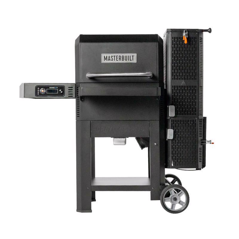 Masterbuilt MB20041023 24 in. Gravity Series 600 Digital Charcoal/Wood Grill and Smoker Black