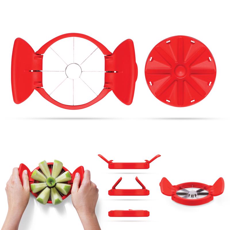 Dreamfarm DFAP3062 Stainless Steel Apple Slicer