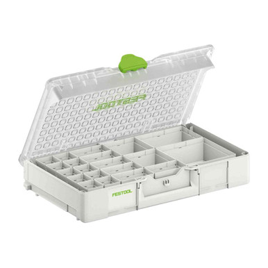 Festool 204856 Systainer3 Organizer SYS3 ORG L 89 20xESB