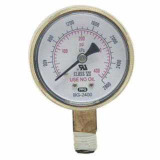 Best Welds Replacement Gauge - 2-1/2" x 30PSI Red Line - B2530RL