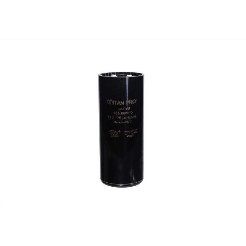 Titan Pro TMJ708 708-850 MFD 125 V Round Start Capacitor