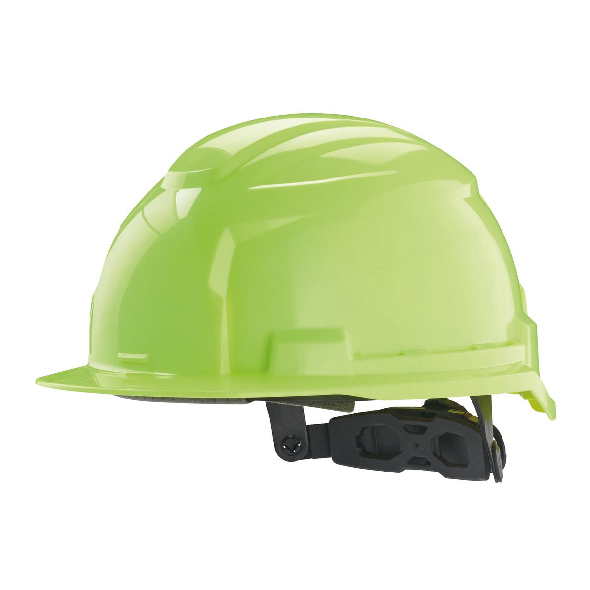 Milwaukee industrial safety helmet BOLT100 Hi-vis yellow ventilated 4932479247