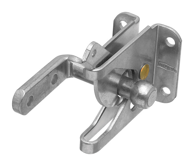 National Hardware N101-352 1.75 in. H X 3.06 in. W X 1.75 in. L Zinc-Plated Steel Automatic Gate Latch