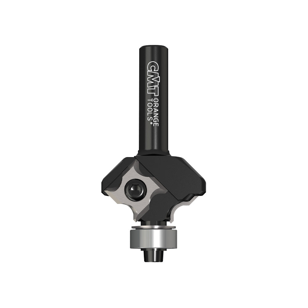CMT 661.021.41 ROUNDOVER BITS WITH INSERT KNIVES D=57/64”x49/64” (R=5/64”) S=1/4”