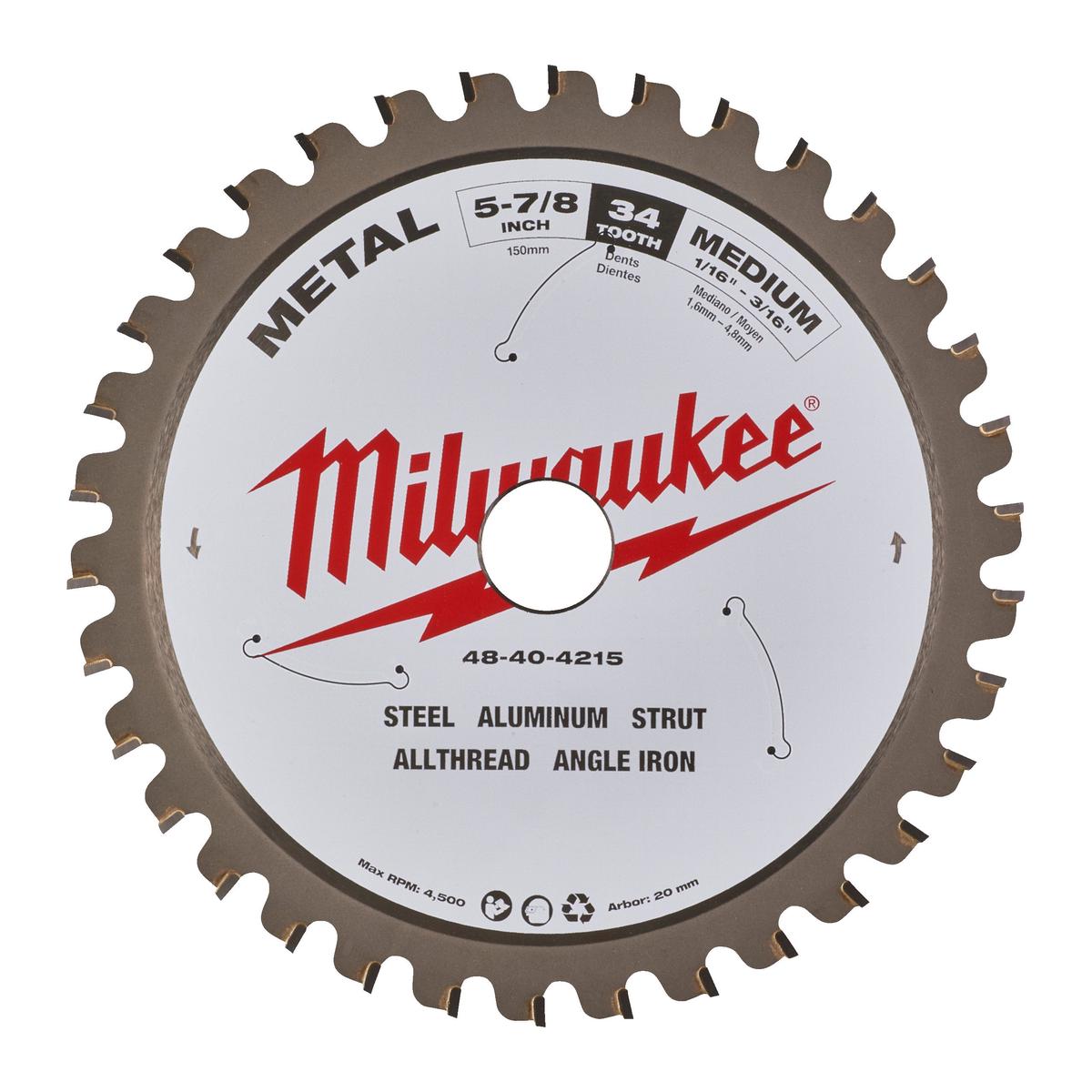 Milwaukee circular saw blade 48404070