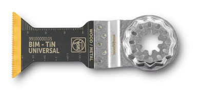 FEIN 99100000106 TITAN Coated Multi-Material Saw Blade for multi-tools featuring Starlock