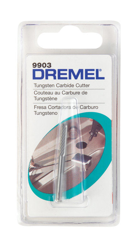 Dremel 9903 1/8 in. X 1-1/2 in. L Tungsten Carbide Cutter 1 pk