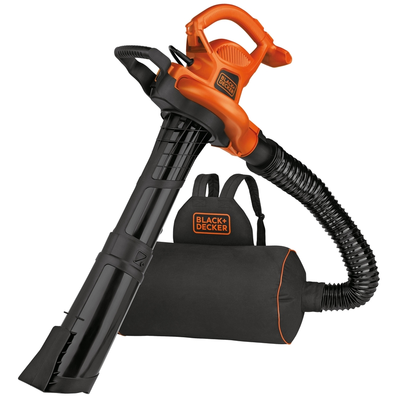 Black+Decker BEBL7000 250 mph 400 CFM Electric Backpack Blower/Mulcher/Vac