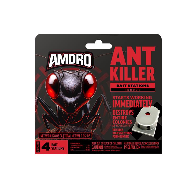Amdro 100550452 Ant Killer Bait Station 4 pk