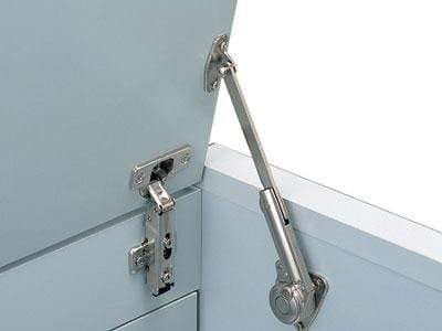 Adjustable Soft-Down Lid Stay - 70°, 105° Opening - Left Position - Sold Individually