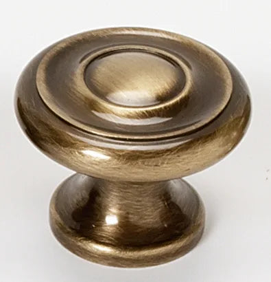 Alno A1047 1'' Brass Cabinet Knob