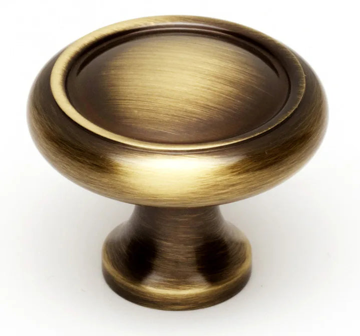Alno A1151 1 1/4'' Brass Cabinet Knob
