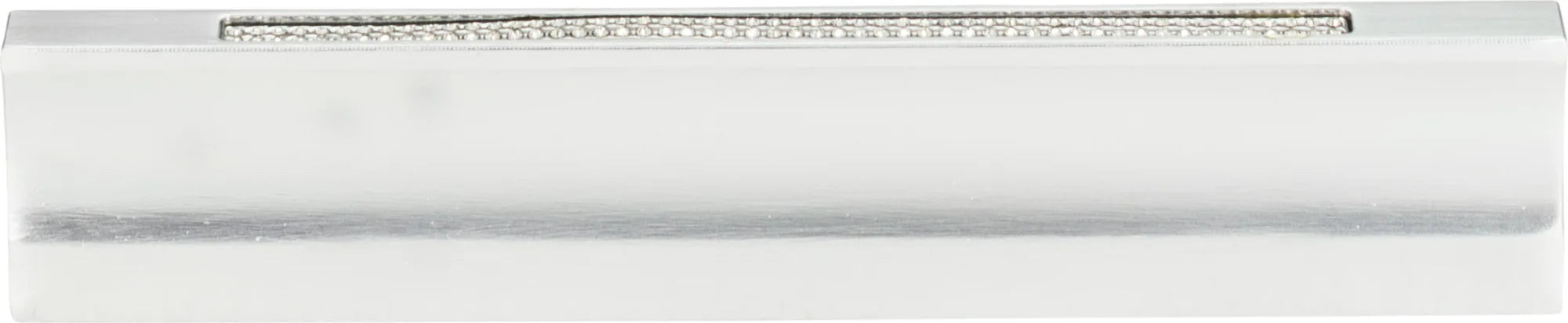 Crystal Inset Thin Pull 5 1/16'' cc Matte Chrome 3202-MC