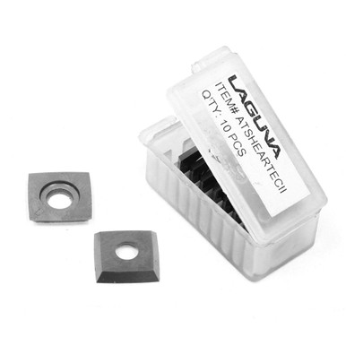Laguna ATSHEARTECIIPK ShearTec II Inserts 4-Sided 10 Pack