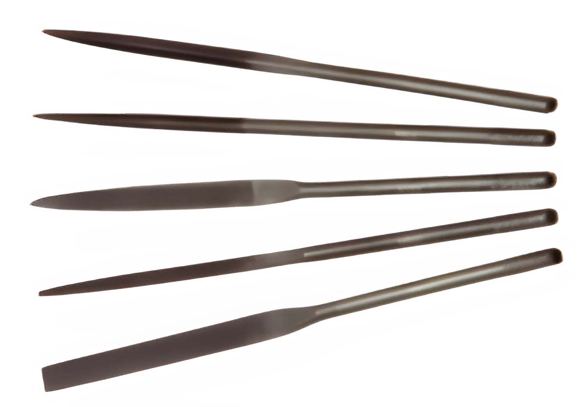 5PC NEEDLE FIILE SET 160MM