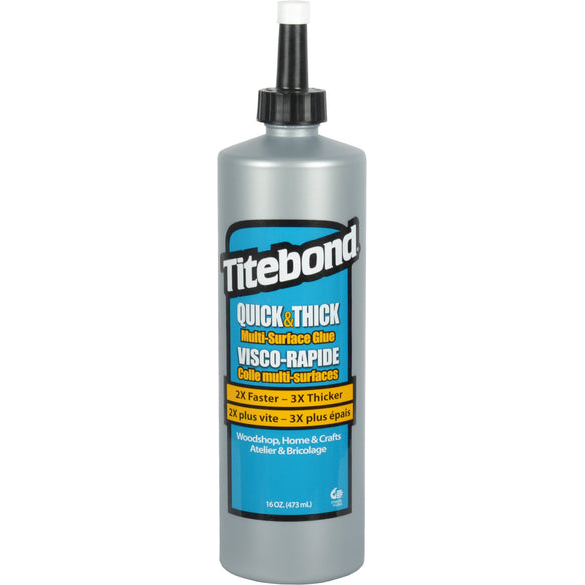 TITEBOND QUICK & THICK GLUE 16OZ