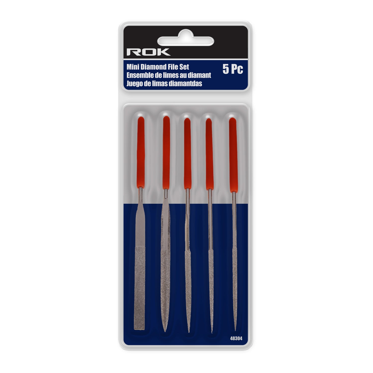 5 PC MINI DIAMOND FILE SET