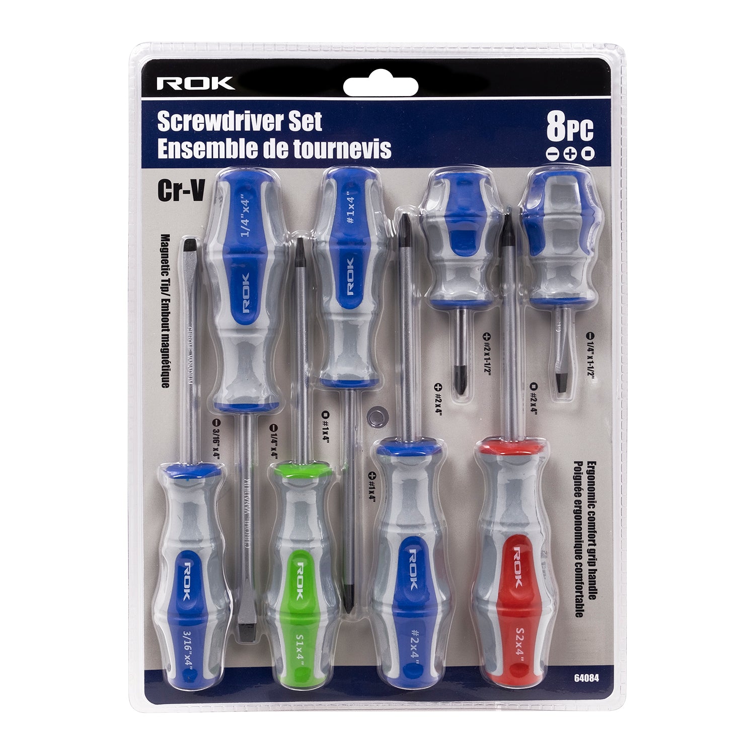 8 PC SCREWDRIVER SET