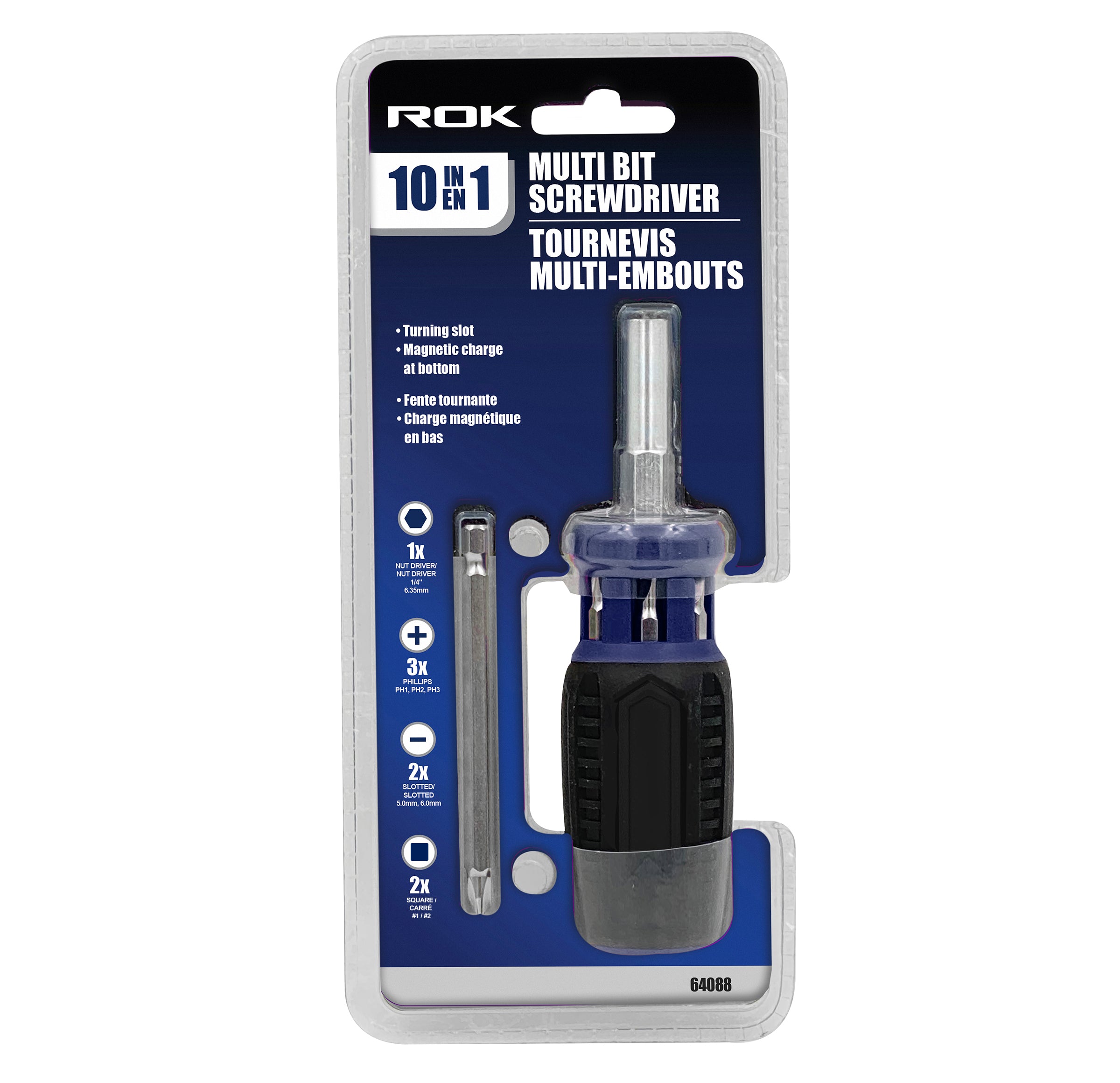 10 IN 1 MULTI BIT SCREWDRIVER