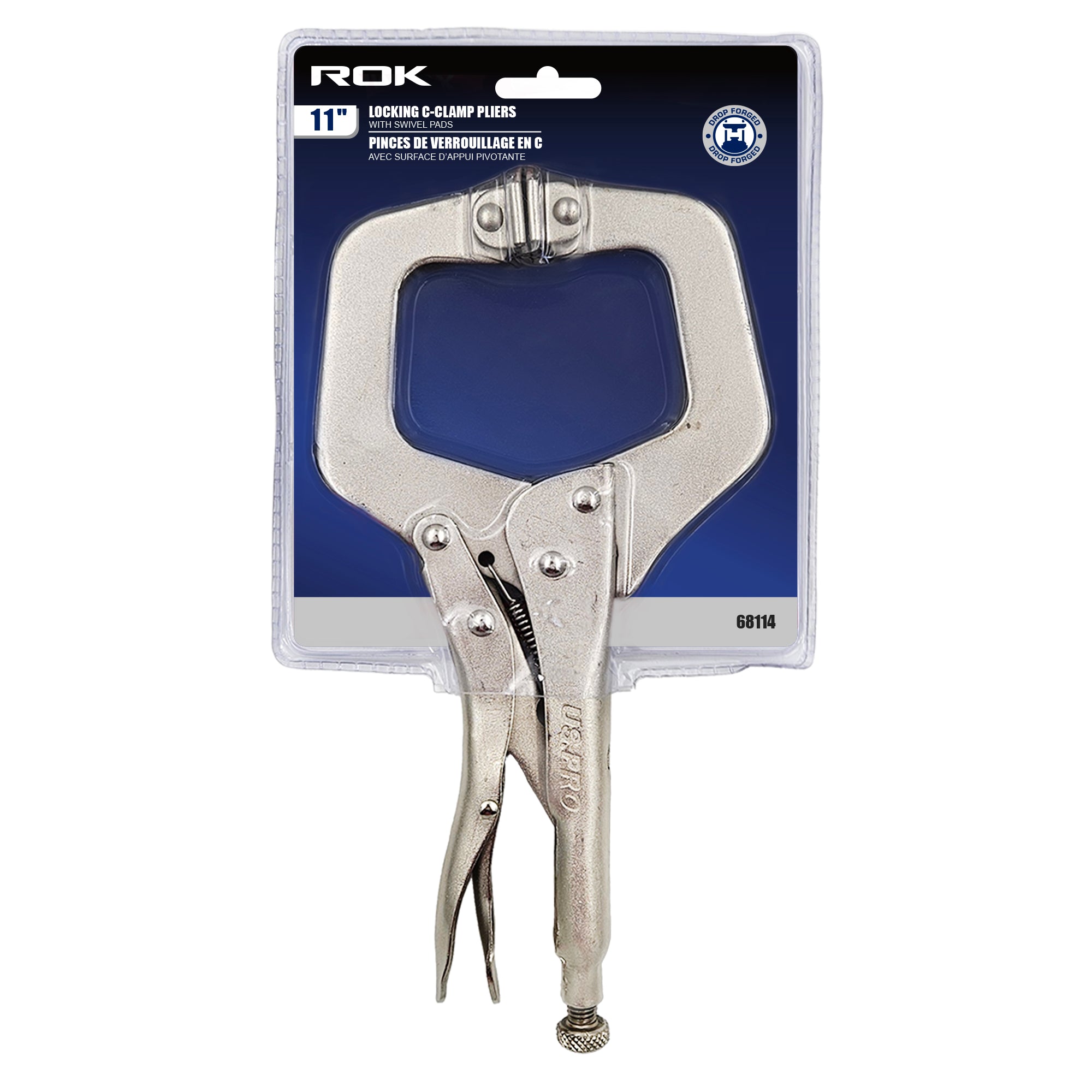 11" LOCKING C CLAMP PLIERS