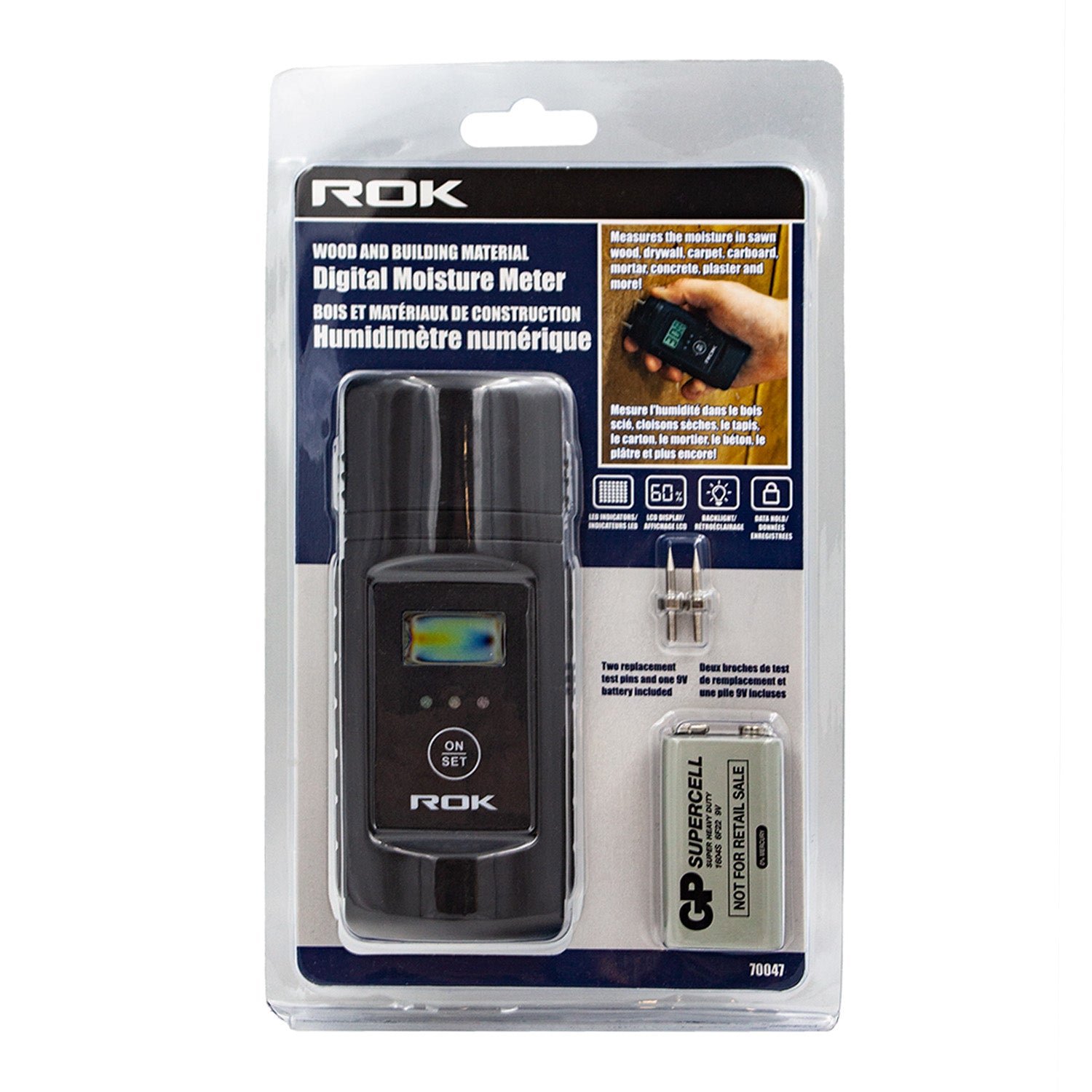DIGITAL MOISTURE METER