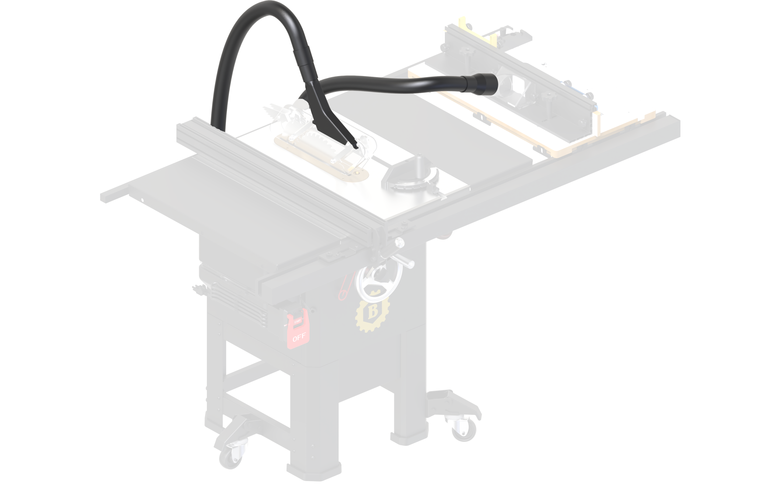 DUST COLLECTION SYSTEM FOR BBTS10 & CX21
