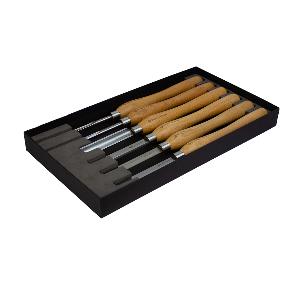 6PC M2 CRYO LATHE CHISEL DETAIL SET BBTURNSET4