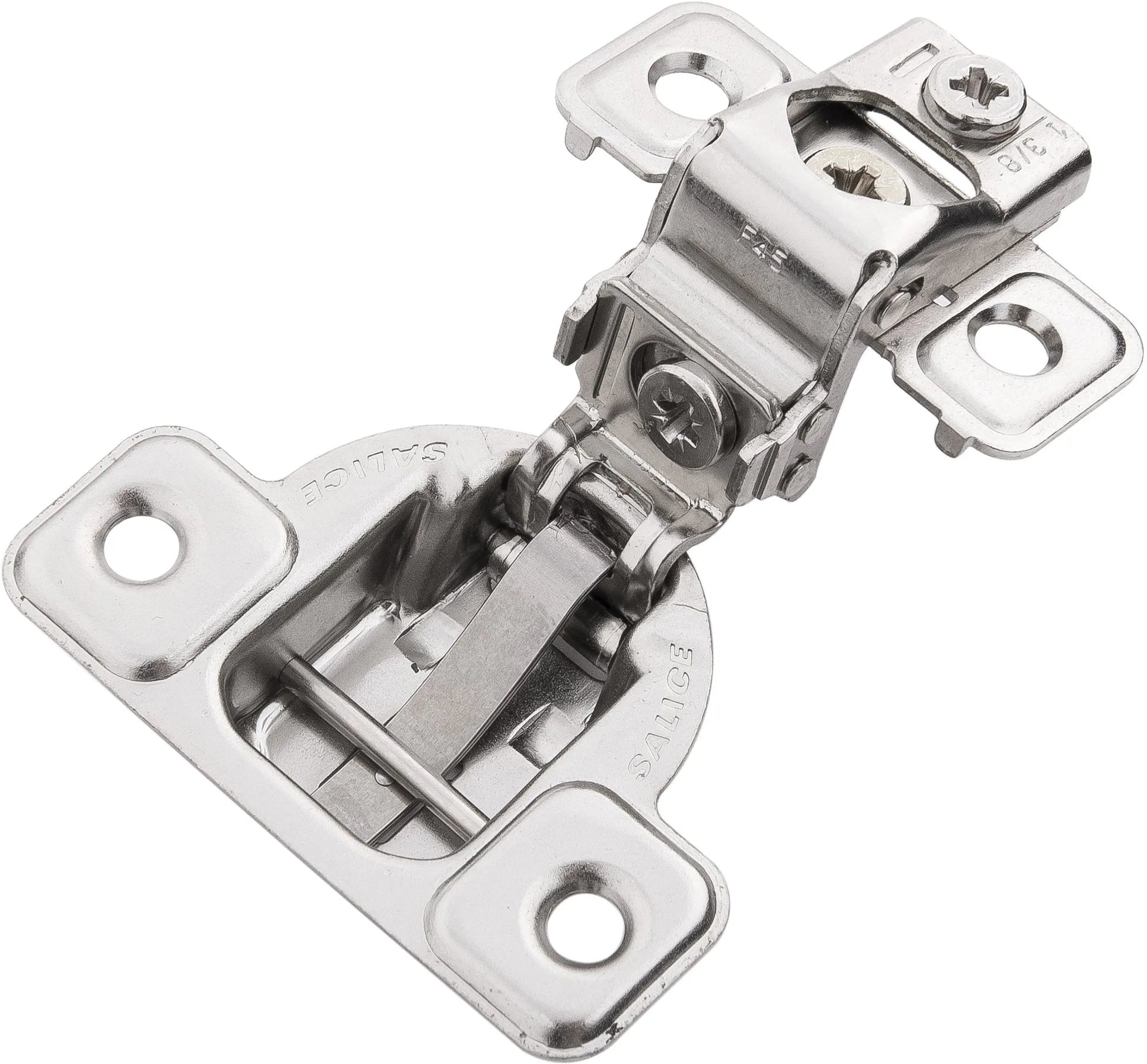 Hinge Concealed 1-3/8'' Overlay Face Frame Self-Close Polished Nickel Finish HH075220-14
