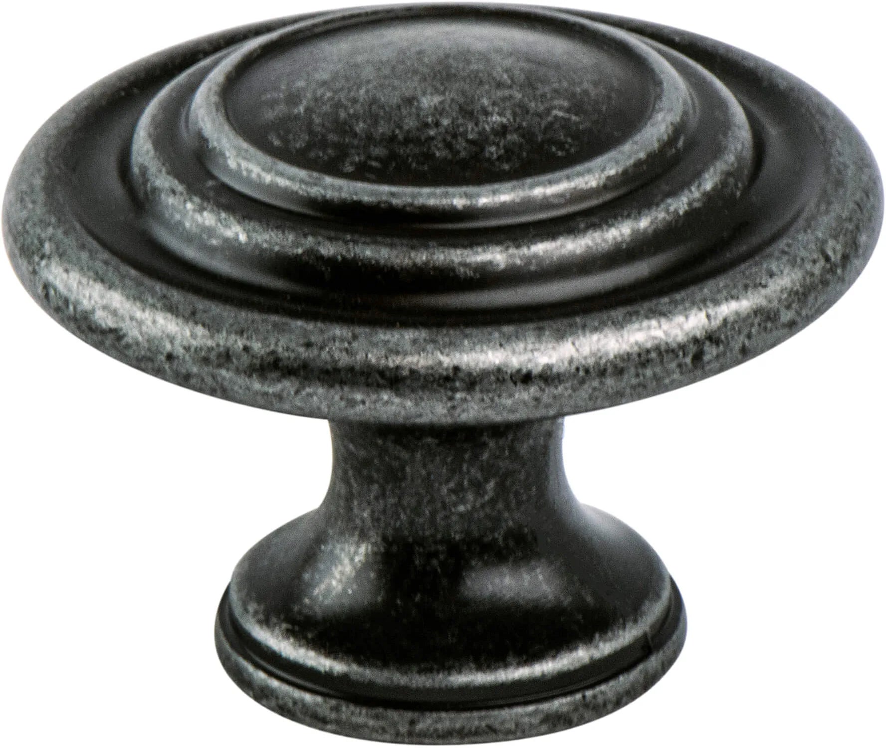 Advantage Two Antique Pewter Tiered Knob 0933-1AP-P