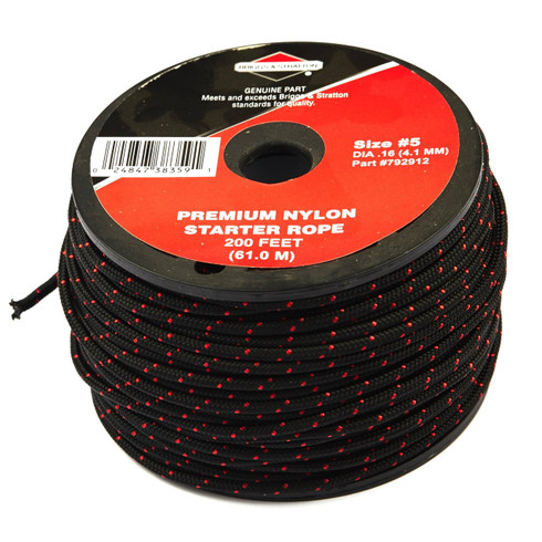 792912 Rope Bulk#5 200 Ft Briggs and Stratton Genuine OEM Part