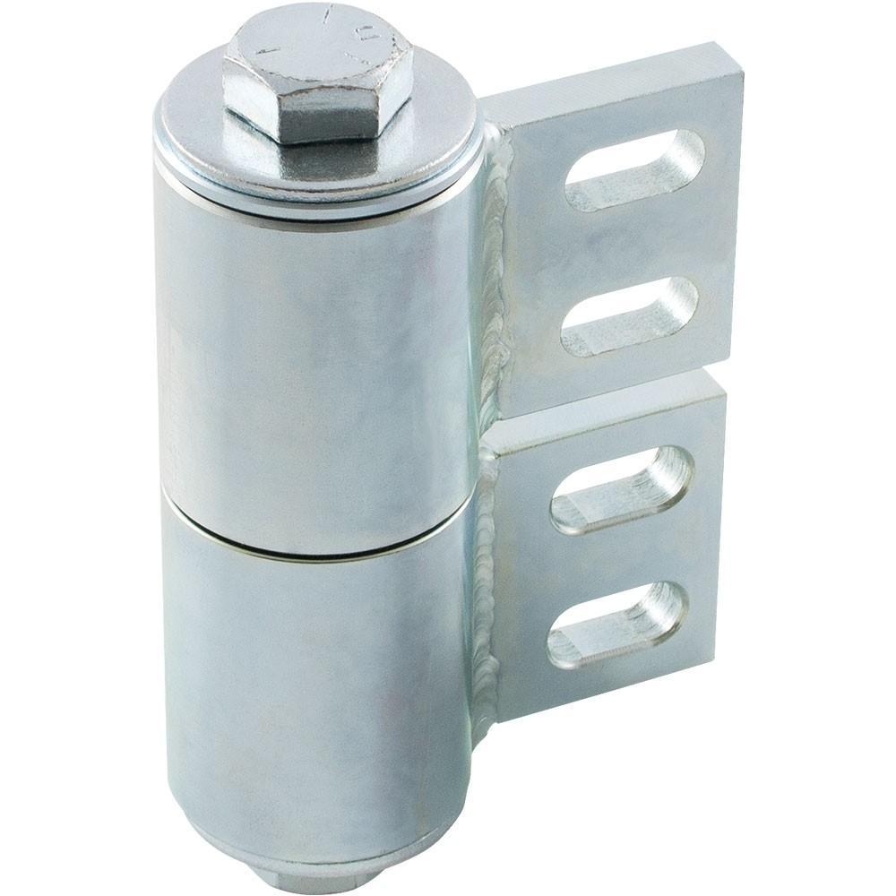 Heavy Duty Badass Barrel Hinge For Gates - Steel - Up To 180 Degrees - Weld On Or Bolt On - Sold Individually