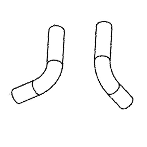 318520Gs Hose Briggs and Stratton Genuine OEM Part