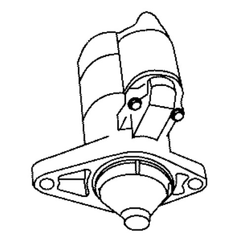 318721Gs Starter Assembly Briggs and Stratton Genuine OEM Part