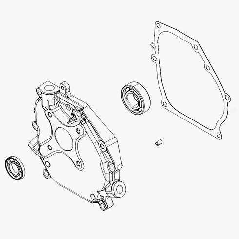 592294 CoverCrankcase Briggs and Stratton Genuine OEM Part