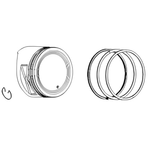592613 Piston AssemblyStd Briggs and Stratton Genuine OEM Part