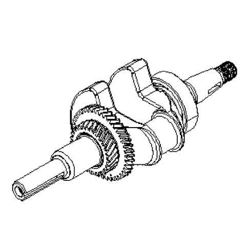 593691 Crankshaft Briggs and Stratton Genuine OEM Part
