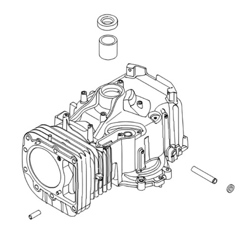 697377 Cylinder Assy Briggs and Stratton Genuine OEM Part