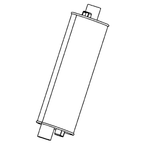 704272 Muffler Briggs and Stratton Genuine OEM Part