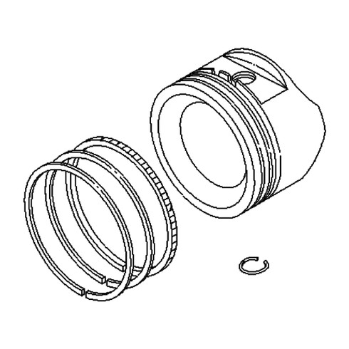 793648 Piston Assembly020 Briggs and Stratton Genuine OEM Part
