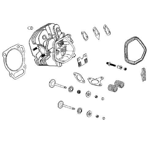 799801 HeadCylinder Briggs and Stratton Genuine OEM Part