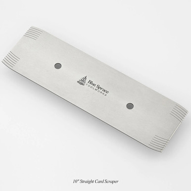 Blue Spruce Toolworks CRDSCRP-10 Card Scraper 10 Inch