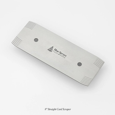 Blue Spruce Toolworks CRDSCRP-8 Card Scraper 8 Inch