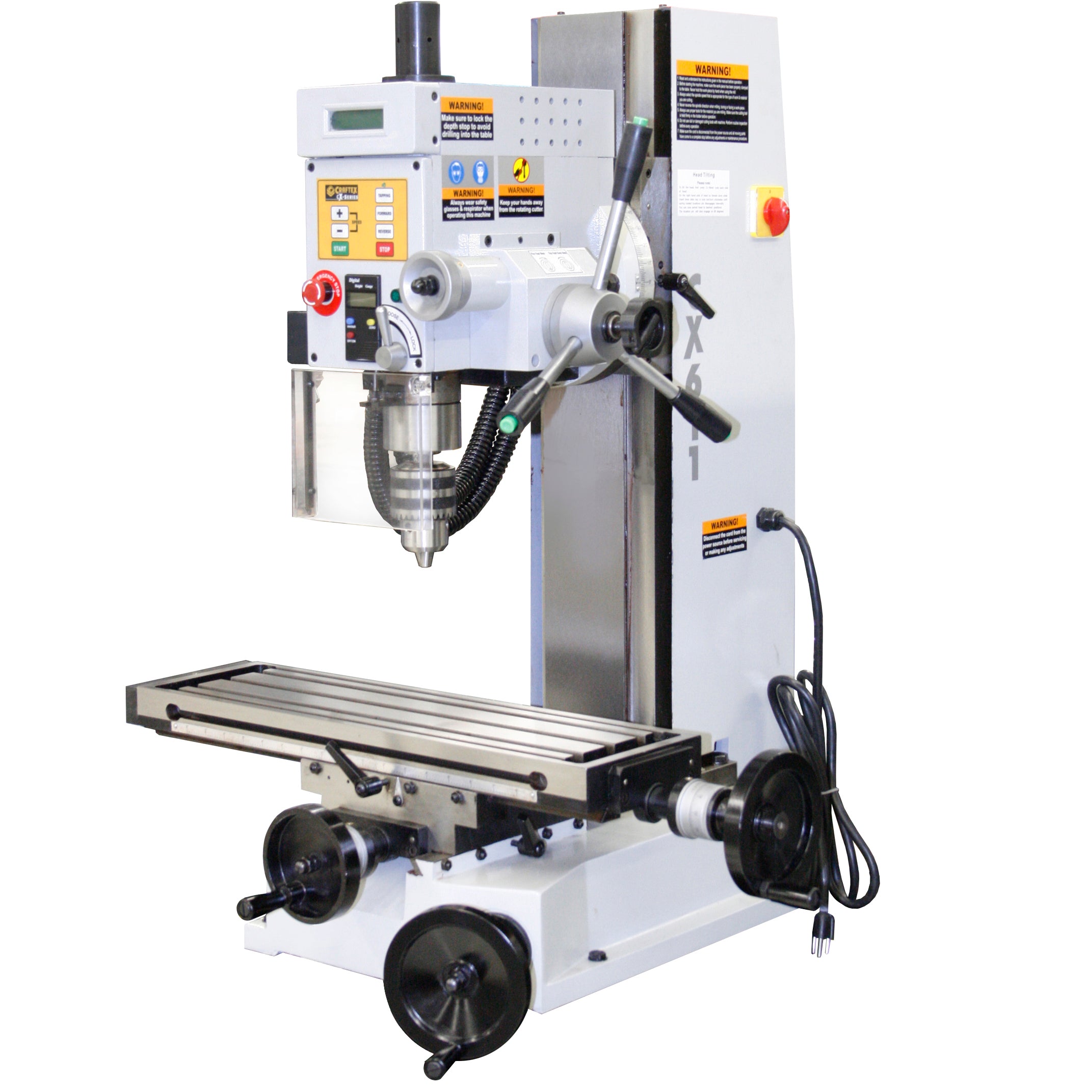 6" X 21" MILLING MACHINE 1 1/4HP