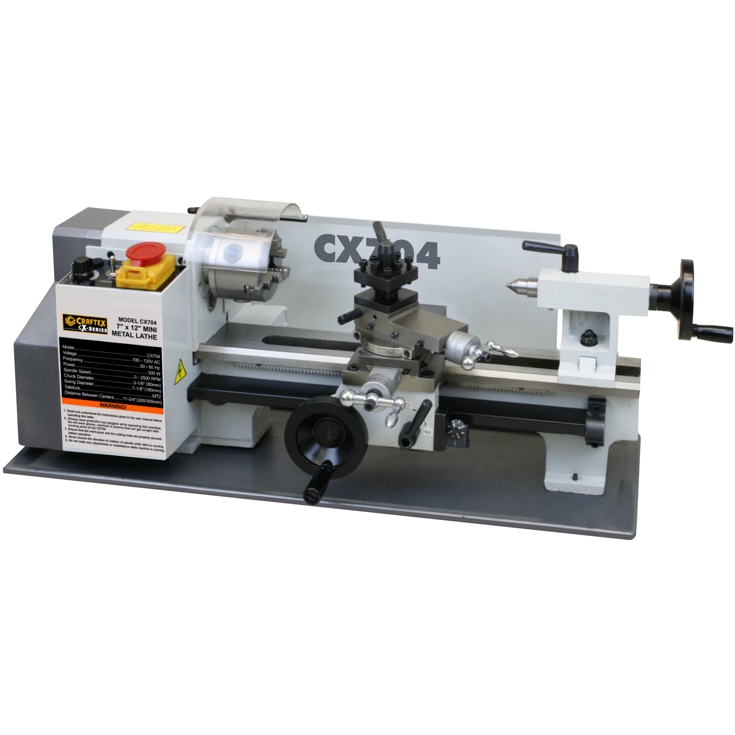 7" X 12" MINI METAL LATHE 1/2HP