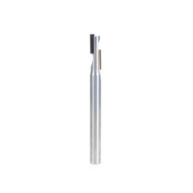 Amana Tool DRB-190 Polycrystalline Diamond (PCD) Tipped Compression Up/Down Shear R/H Direction 1/4 D x 3/4 Inch CH x 1/4 SHK Router Bit
